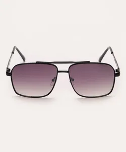 óculos de sol aviador preto UNICO