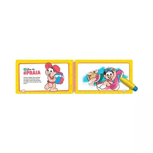 Livro Infantil Culturama Aqua Book Turma da Mônica