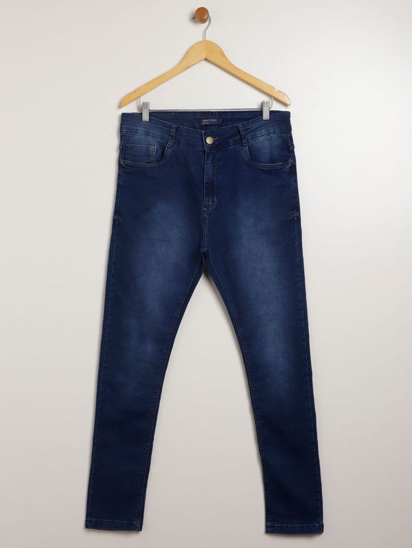 Calça Jeans Comfort Plus Size Masculina AZUL 52