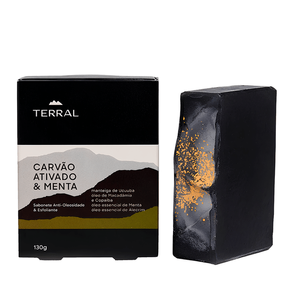 Sabonete Terral Carvão Ativado e Menta - 130g
