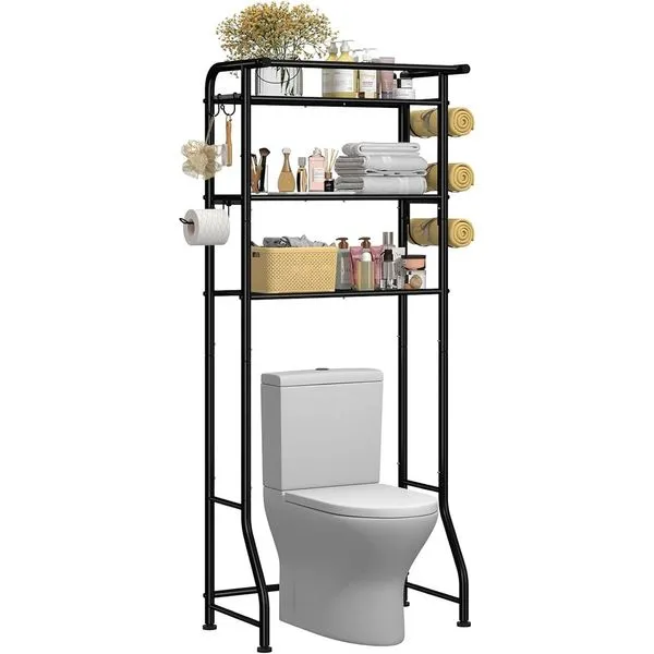 Estante Simple Trending 3 Andares Preto A-BI
