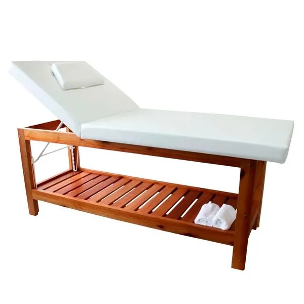 Maca Cama De Massagem E Estética Kixiki Oasis Branco (MP)