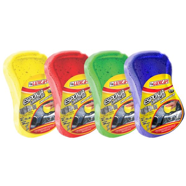 Esponja Limpa Car 2676 Luxcar Sortida