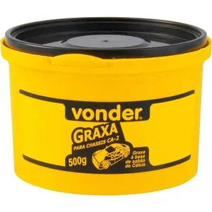 Graxa Comum para Chassis CA-2 NLGI 2 - 500g - VONDER