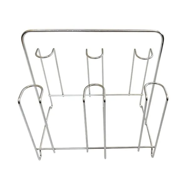 Organizador Para 6 Copos Cromado 19x12x18cm 16287 - Passerini