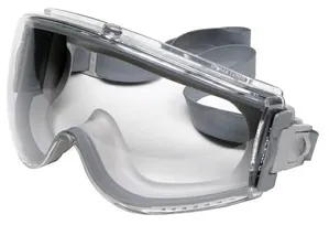 Óculos de Policarbonato Incolor com Antiembaçante Stealth Armação Cinza S3960HS-BR - Uvex