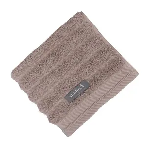 Toalha Rosto Aura 100% Algodão Cor 7438 Mocha 48x80cm 205723 - Tecelagem Atlântica