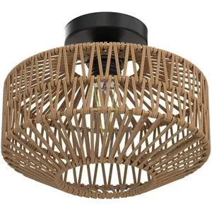 Luminária Jobtical para Teto Lâmpada LED Marrom A-BI