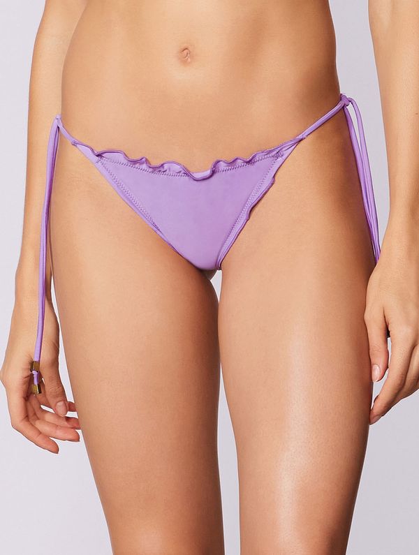 Tanga Amarradinha Ruffle Lisos LAVANDER M