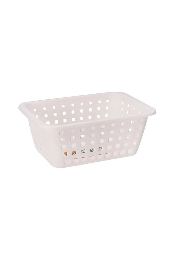 Cesto Organizador Ordene em Plástico Branco 5,2L