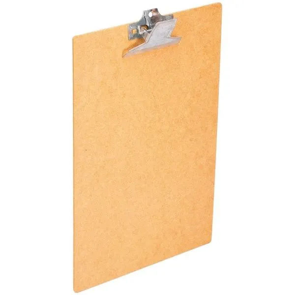 Prancheta Carbrink Ofício em Eucatex com Prendedor de Ferro Galvanizado 320x220MM Prancheta Carbrink Ofício Eucatex Prendedor Ferro Galvanizado 320x220MM