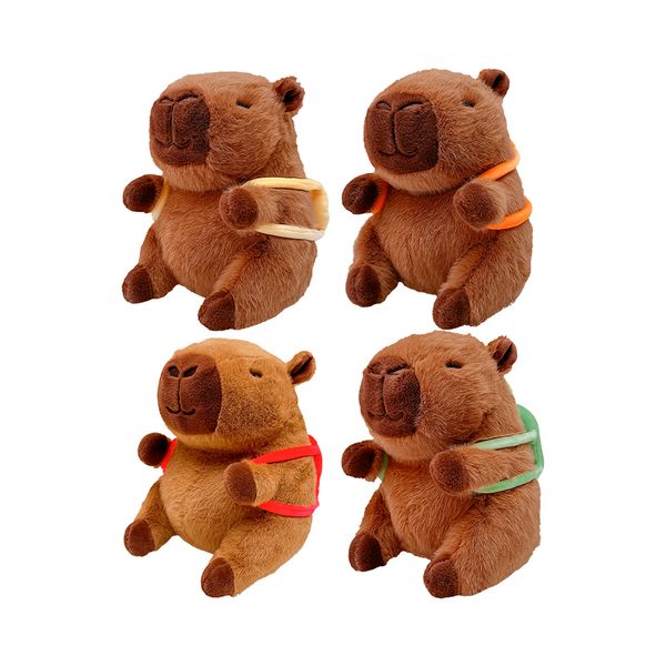 Pelúcia - Capivara - Mochilinha Frutas - Modelos Sortidos - 20cm - Semaan