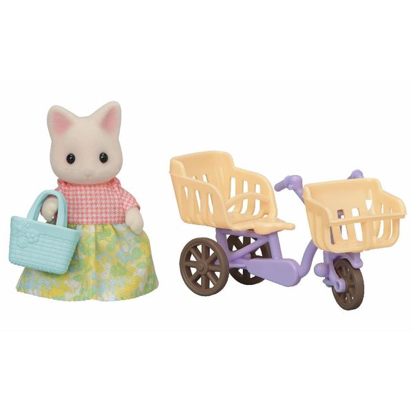 Sylvanian Families Conjunto Passeio Bicicleta Epoch Magia