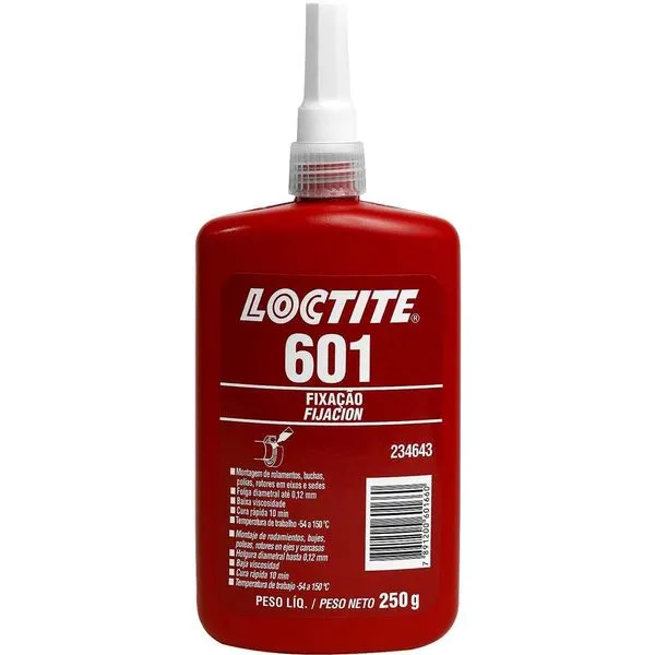 Adesivo Anaeróbico Fixação 250G Bucha/Rolamento Verde - Loctite
