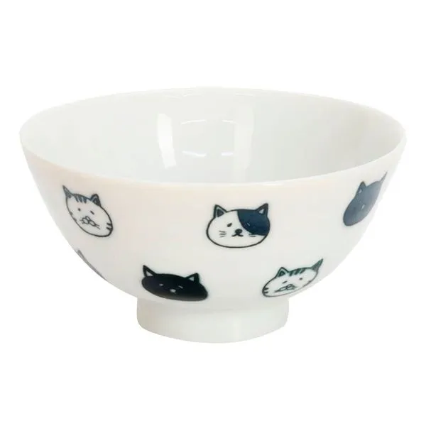Tigela De Arroz Japonesa Watts De Cerâmica Gatinho (MP)