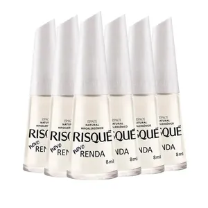 Kit Esmalte Risqué Novo Renda 8ml - 6 Unidades