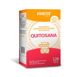 Quitosana Vivacitá Gold 120 Cápsulas