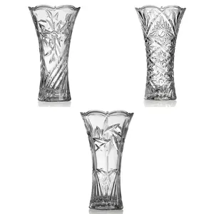 Vaso Indra Vidro Transparente Sortido 23x12,5x12,5cm LM2059 - honeyhome