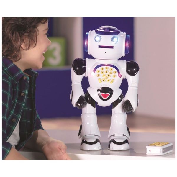 Robô Inteligente Canta e Dança com Controle Remoto para Crianças de 4 Anos ou Mais, LEXIBOOK ROB50US, Azul 110v