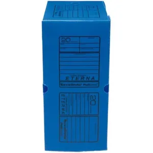 Arquivo Morto Polibras Novaonda Gigante Polipropileno 38x17x29cm Azul Arquivo Morto Polibras Novaonda Gigante Polipropileno Azul