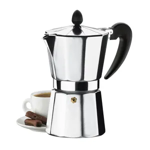 Cafeteira Italiana Brinox Verona 3 Xícaras 150ml em Alumínio Alumínio