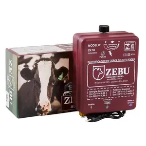 Eletrificador Elétrico de Cercas ZK50 3531-9 para Médias Propriedades Até 25000m Bivolt Zebu Eletrificador Elétrico de Cercas ZK50 3531-9 Até 25000m Bivolt Zebu