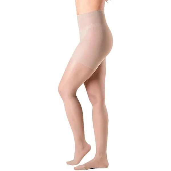 Meia-Calça Sigvaris Audace 15-20mmHg Fechada Natural Tam B
