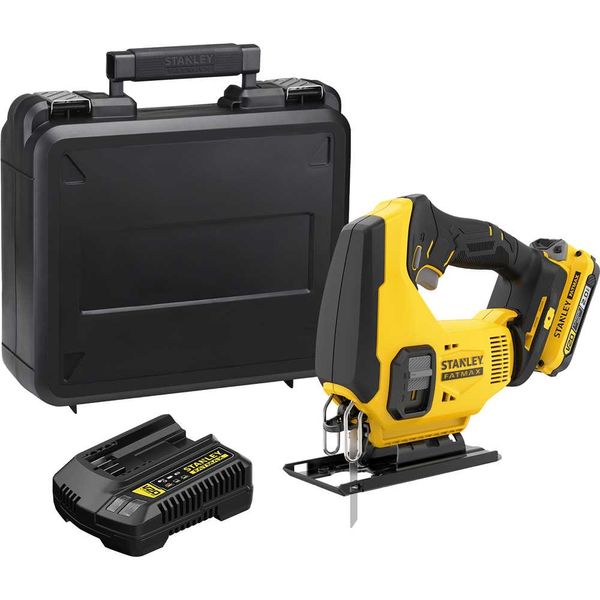 Serra tico tico bateria 20V com maleta SCJ600D1K-BR - STANLEY