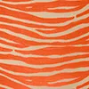Maiô Alças Animal Print Zebra com Costas Cavadas SKIN LARANJA M