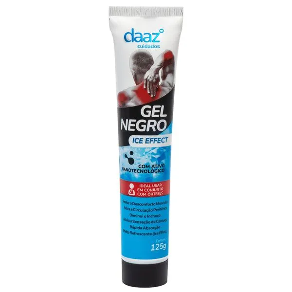 Gel Negro Daaz Ice Effect 125g