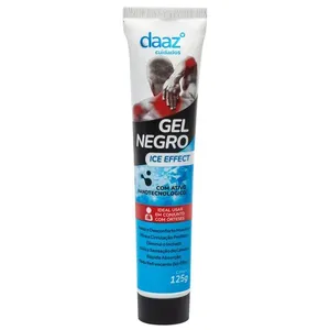 Gel Negro Daaz Ice Effect 125g