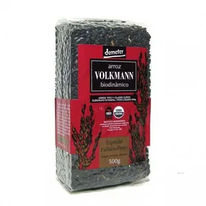 Arroz Orgânico Exótico Preto Volkmann 500g