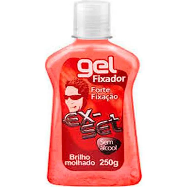 Gel Fixador Ex-Set Vermelho 250g
