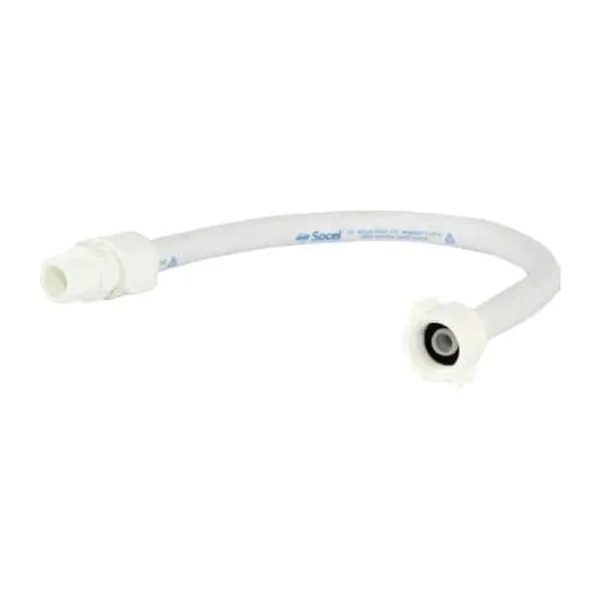 Engate Flexível Branco 30cm para Instalações Residenciais e Comerciais em Pvc Socel Engate Flexível Branco 30cm para Conexões em Locais de Difícil Acesso Socel