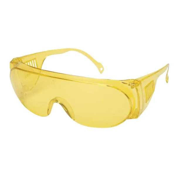 Óculos Policarbono Amarelo Panda Armação e Lente Única -Kalipso