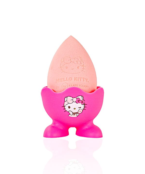 esponja gota e porta esponja klass vough hello kitty rosa UNICO