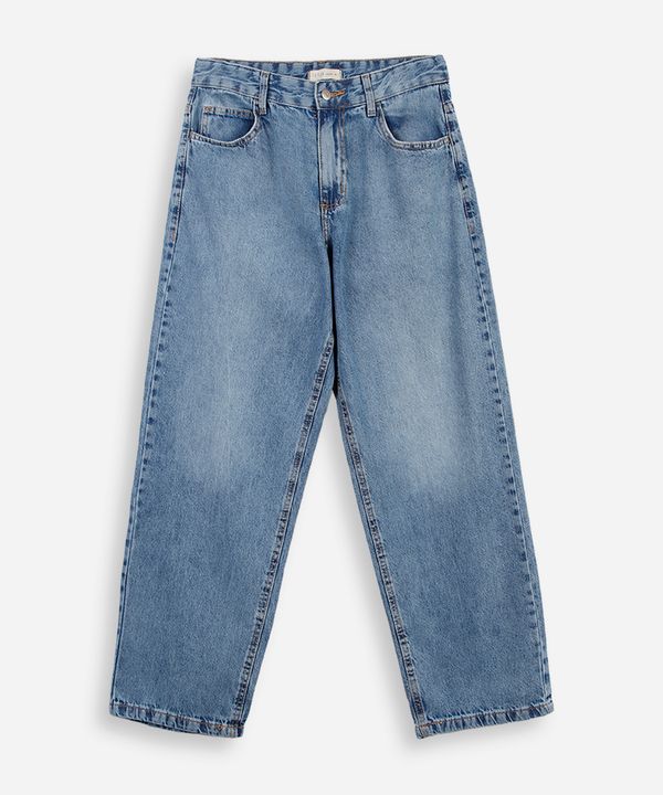 calça juvenil jeans azul 12