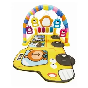 Tapete Musical Baby Style Animais Amarelo 3708 (MP)