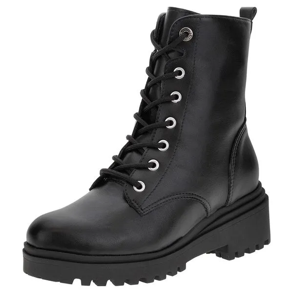 Bota Feminina Coturno Via Marte - 225606 PRETO 36