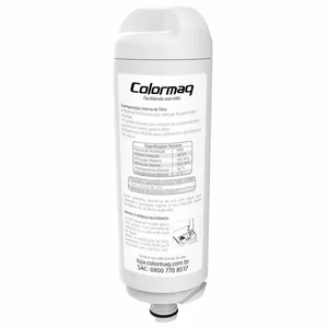 Refil Colormaq Eletrônico 4000L Refil Filtro para Purificador Eletronico de Agua Colormaq | Branco (S/V)
