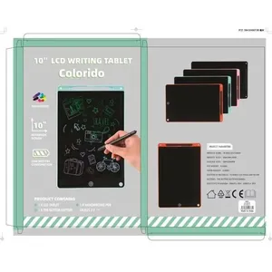 Lousa Mágica Infantil Tela LCD Tablet para Escrever e Desenhar Portátil com Caneta Azul Preto Rosa OEM Lousa Mágica Infantil Tela LCD para Desenhar e Anotar Portátil Azul Preto Rosa OEM