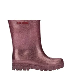 Mini Melissa Welly Infantil Rosa Glitter 33868-31