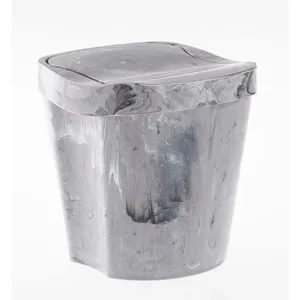 Lixeira de Pia Marmore Plástico Branca 3l Ref.762X Top Line