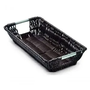 Cesto Retangular Com Alça Reta áfrica 41 Cm - Mimo Style - Yk9125