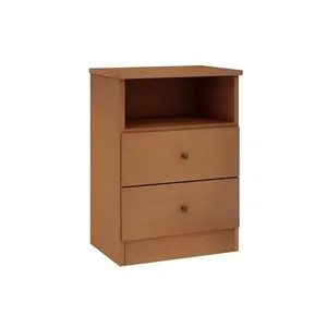 Mesa Cabeceira Infantil Irlanda C- 2 Gavetas Freijo - Genialflex