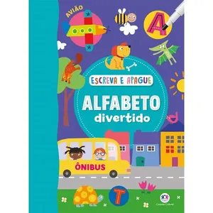Livro Alfabeto Divertido Escreva e Apague