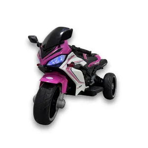 Moto Elétrica Infantil 6V Hyper Speed Rosa