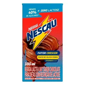 Bebida Láctea Nescau Zero Láctose 180ml