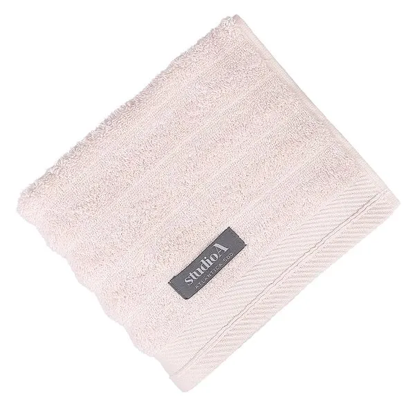 Toalha Rosto Aura 100% Algodão Cor 30114 Rosa Delicado 48x80cm Ref.205724 Tecelagem Atlântica