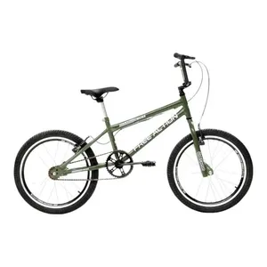 Bicicleta Free Action Cross Aro 20 1V Verde Militar (MP)
